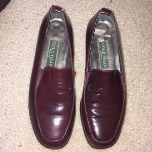 Cole Haan Burgundy loafers